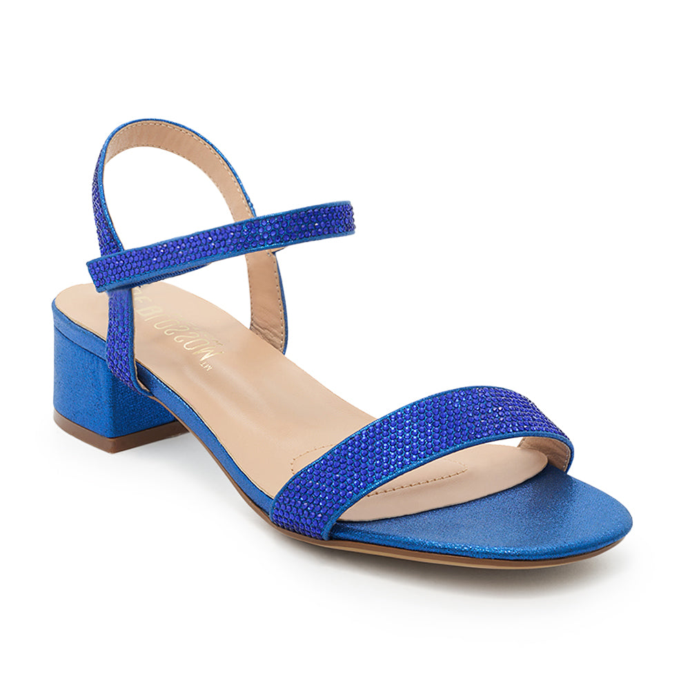 Wedding Shoes Royal Blue Sandals Low Heel Wholesale Wedding Shoes