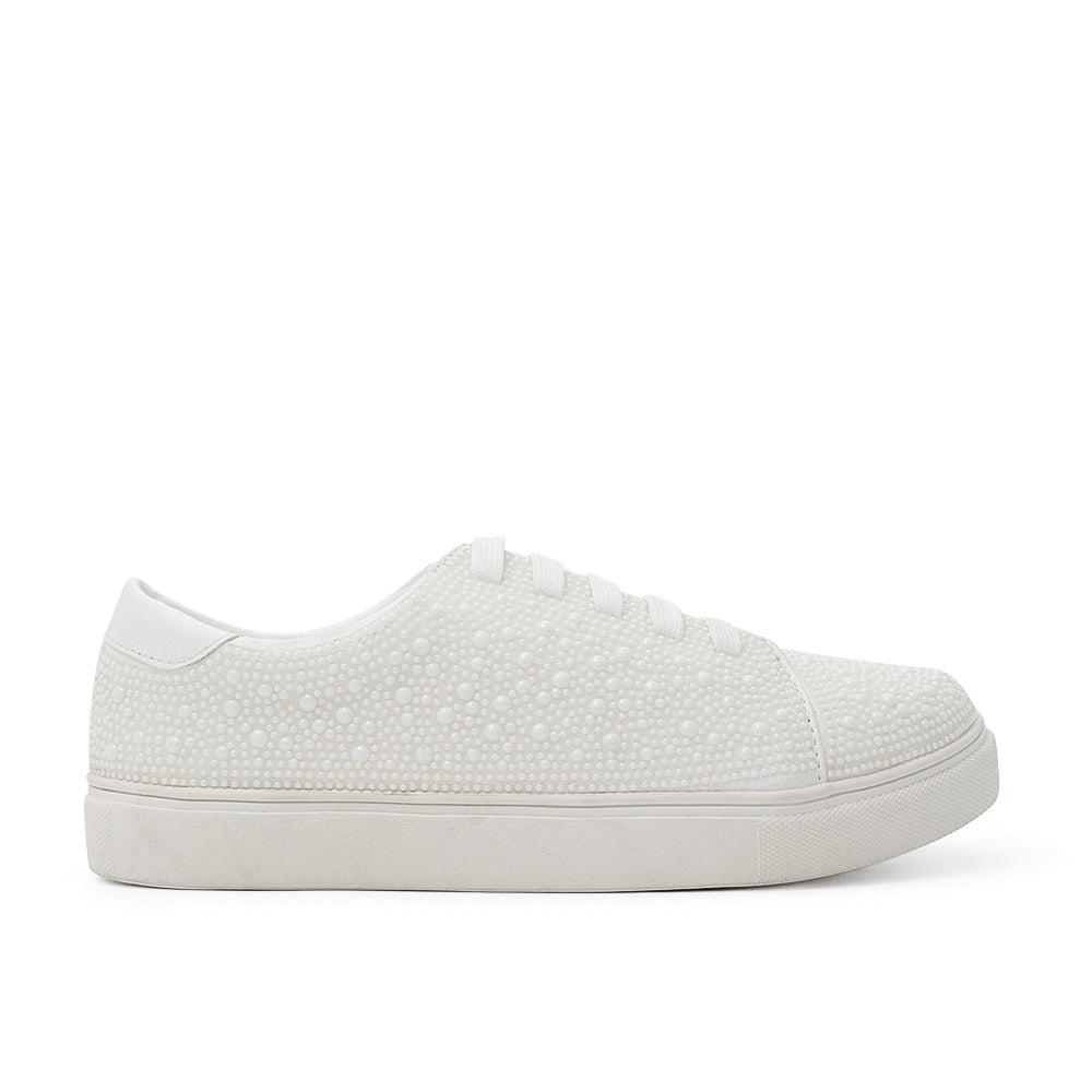 Wholesale Athleisure Shoe Pearl Sneaker De Blossom Footwear