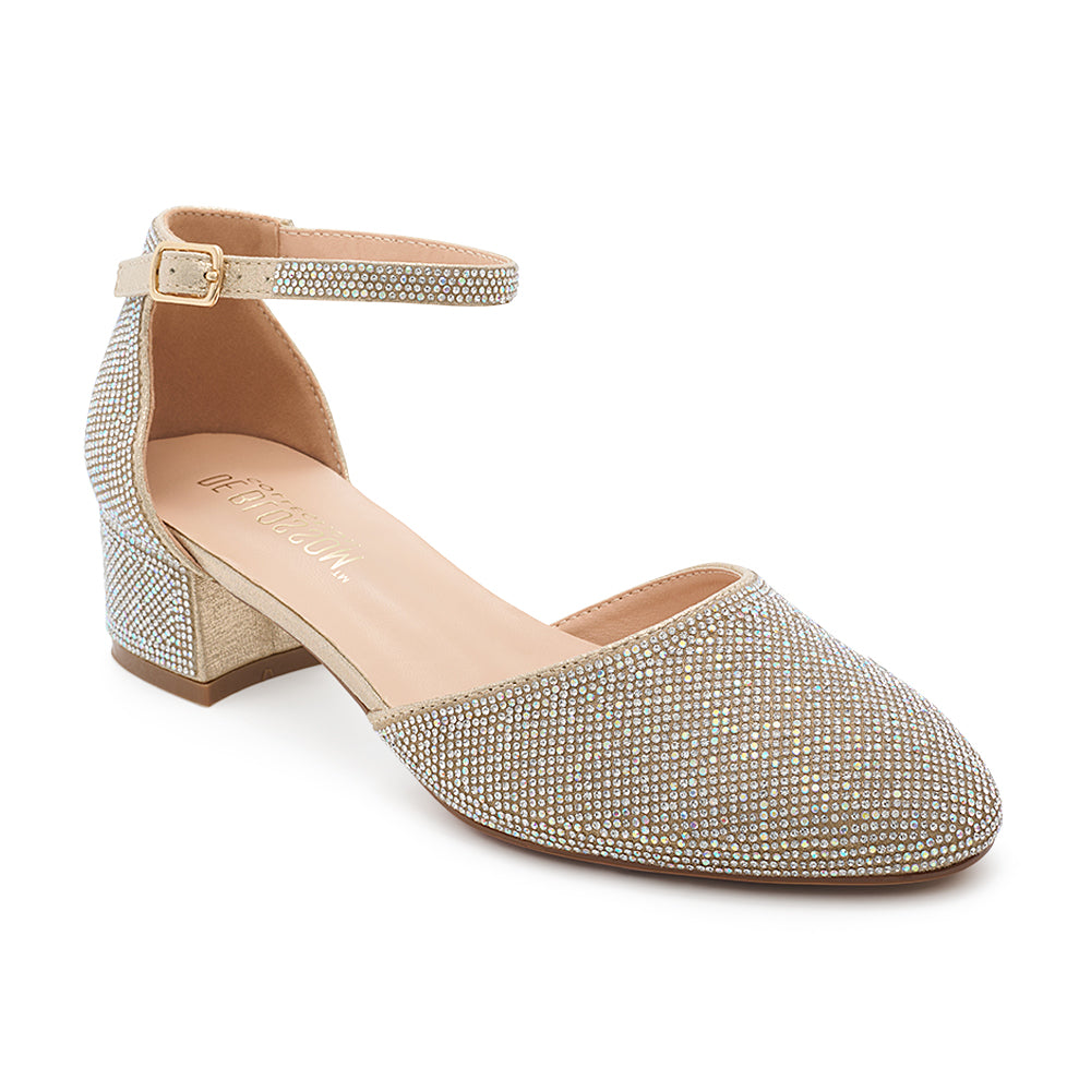 low heel dress shoes Nina Sofie Women's True Silver : 9.5 M ready finish and a lady Low Heel Dress Shoes for