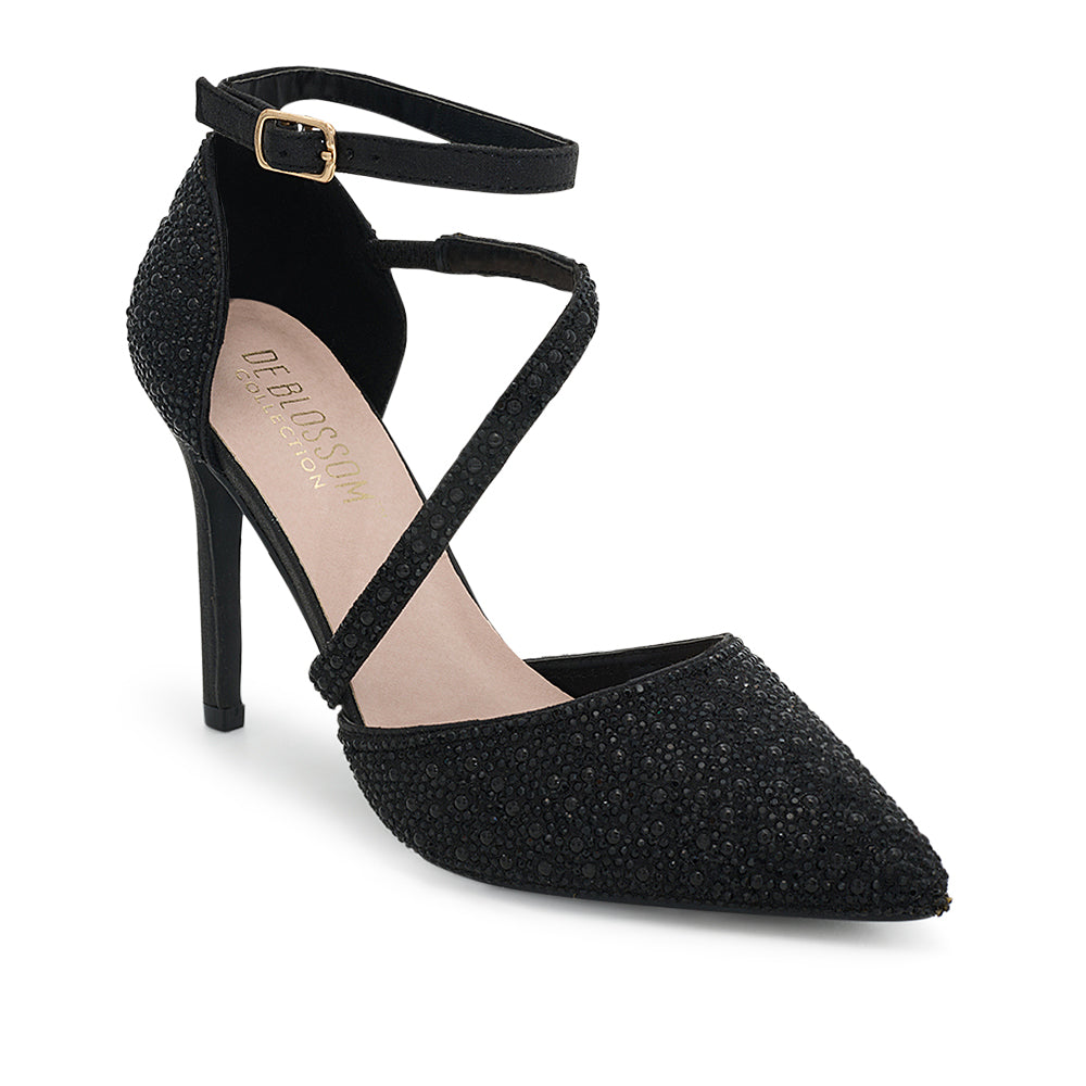 De blossom clearance collection black heels