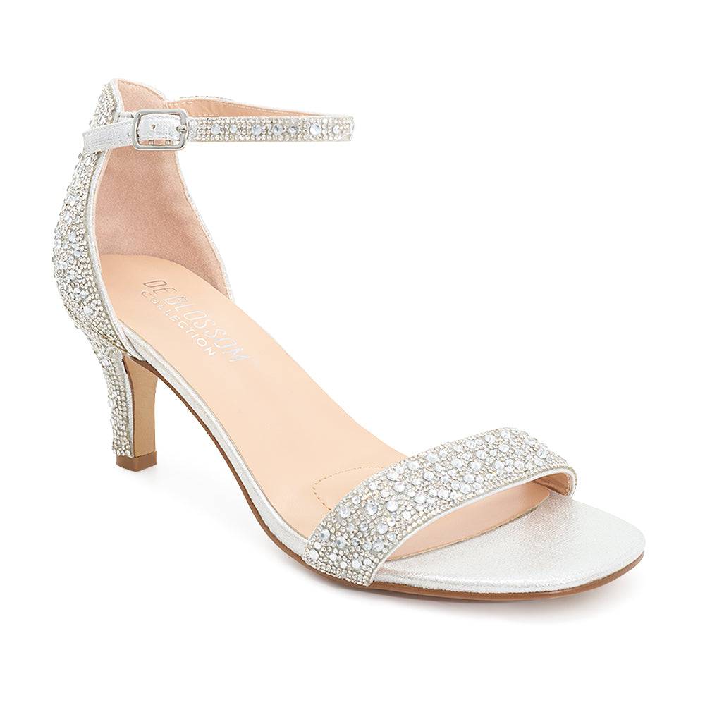 Wholesale Wedding Shoes Pointed Toe Low Heels De Blossom