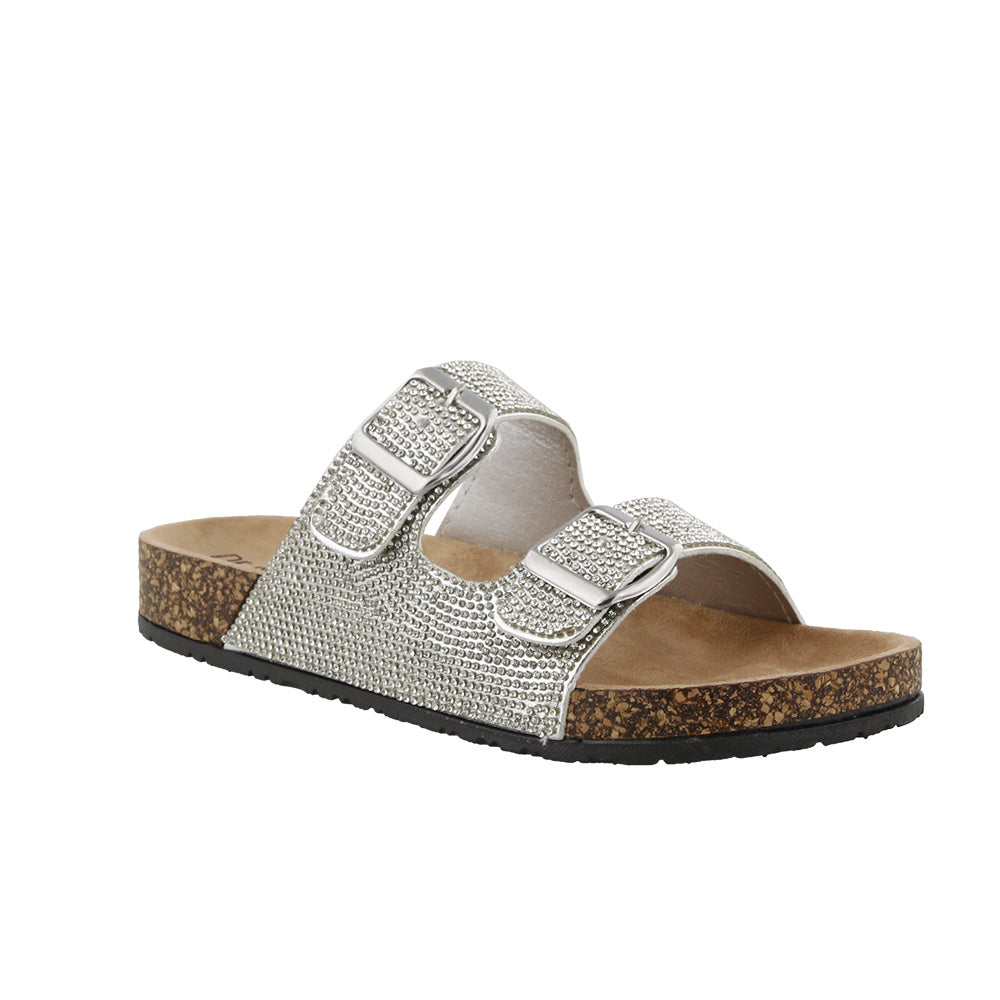 Zapato nupcial de la boda al por mayor correa de tobillo plana Calzado De Blossom BLOSSOM